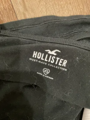Hollister Black Cropped Tank thumbnail 3