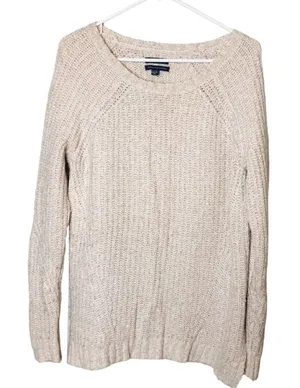 American eagle Outfitters Women Crew Neck Long Sleeve Sweater Sz M thumbnail 1