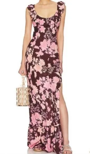 Free People Maxi Dress Floral thumbnail 1