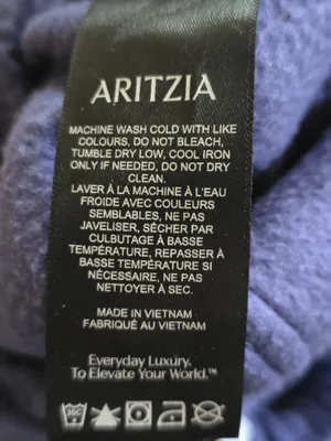 Aritzia Wide-Leg Cargo Joggers in Cobalt Blue Xs thumbnail 7