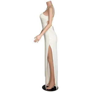 LOVERS + FRIENDS Karma Maxi Dress, White, Medium thumbnail 7