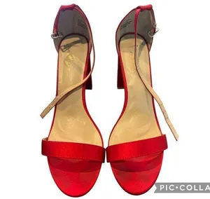 Lulu's Striking Scarlet Heels thumbnail 1