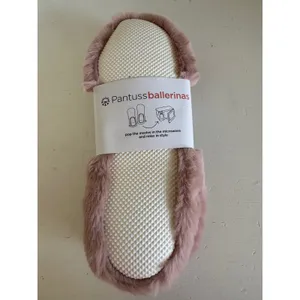 New Pantuss Ballerina Herbal Warming Slipper in Blush size sm (size 6.5-7.5) thumbnail 5