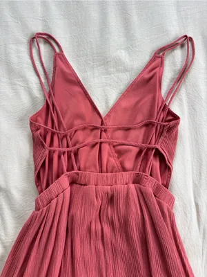 Lulus Lost in Paradise Rusty Rose Maxi Dress thumbnail 5