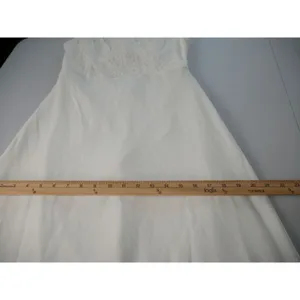 Lulu's White Lace Boat Neck Cutout Back Maxi Dress XS thumbnail 12