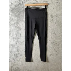 Lululemon Black Mesh Panel Leggings High Rise Athletic Yoga Pants‎ Women’s 6 thumbnail 3