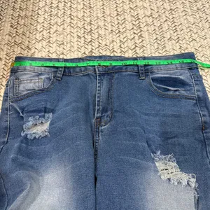 Unbranded Distressed Cotton Skinny Jeans thumbnail 6