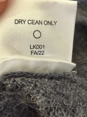 Quince Baby Alpaca Merino Wool Blend Crewneck Sweater Grey Size M thumbnail 6