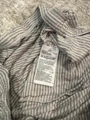 Gap Gray Striped PJ/lounge pants thumbnail 3