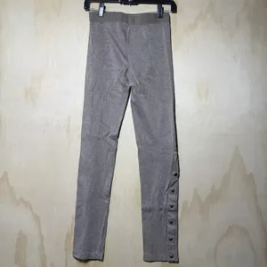 BCBG‎ MaxAzria Womens Leggings Small Brown Stretch Snap Ankle Casual Pants thumbnail 5