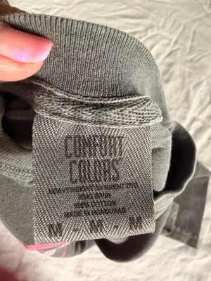 Comfort Colors Pink Pony Club Graphic Tee Charcoal Gray Western Cowgirl T-Shirt Size Medium thumbnail 3
