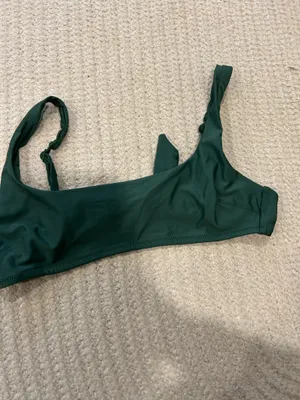 Aerie emerald green bikini top  thumbnail 4