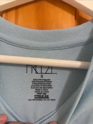 Nordstrom Size Small Light Blue St. Tropez T-Shirt thumbnail 3