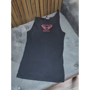 Harley-davidson Women's Black and Pink Vest thumbnail 6