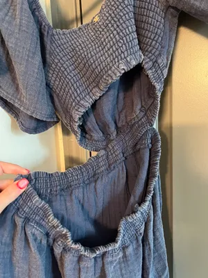 Palmetto Moon Cut Out Mini Dress thumbnail 2