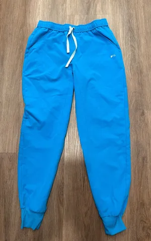 FIGS Technical Collection Blue Jogger Scrub Pants Womens Medium 1000147 thumbnail 1