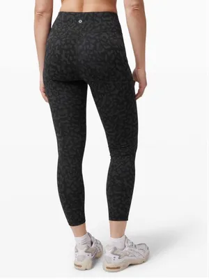 Lululemon Invigorate High-Rise Tight 25" Formation Camo Deep Coal Multi Size 8 thumbnail 2