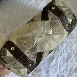 Y2K Coach 12523 Carly Signature Patchwork Hobo Bag Shoulder Bag thumbnail 6