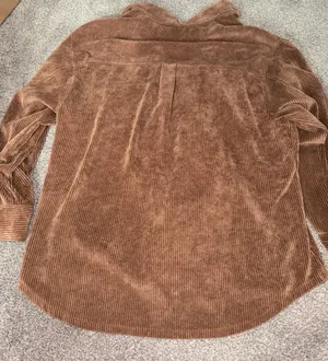 Brown Corduroy Shacket thumbnail 3