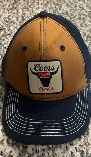 Coors Banquet Rodeo Trucker Beer Hat – Mesh Snapback – Western Workwear - NWOT thumbnail 3