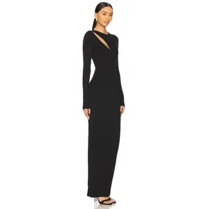 ✨superdown adelina maxi black sz small dress✨ thumbnail 2