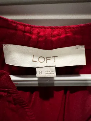 Wine Red Sleeveless Top from The Loft thumbnail 2