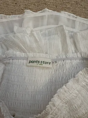 Pants Store White Sparkle Skirt thumbnail 3