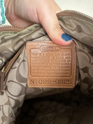 Vintage Coach Legacy 9325 Medium Slim Hobo Duffle Sac Bag in Cognac Leather thumbnail 4