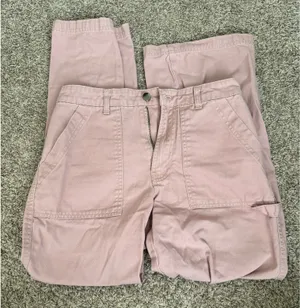 Salmon Wild Fable Cargo Wide-Leg thumbnail 1