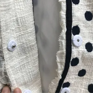 NWT j.crea polka dot tweed jacket thumbnail 4
