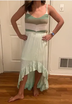 Woodleigh High-Low Maxi Dress - Size Extra Small thumbnail 1