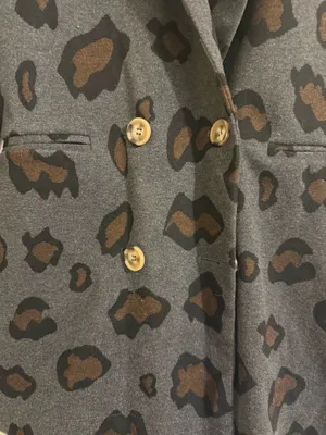 Strut & Bolt Leopard print Women’s blazer thumbnail 3