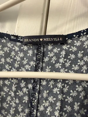 Brandy Melville Dress Floral Wrap thumbnail 2