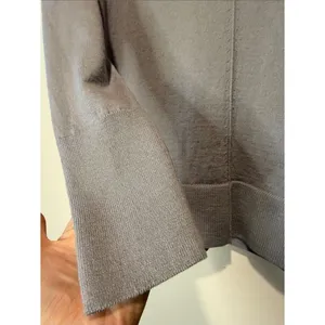 Banana Republic 100% Merino Wool Turtleneck Lightweight Sweater Steel Grey Small thumbnail 5