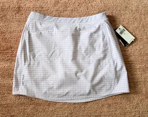 RLX Ralph Lauren Golf Gingham Skort S Purple White NWT thumbnail 1