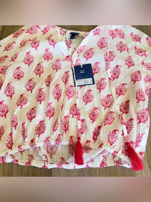 Roller Rabbit x Target Bouquet Side-Tie Beach set Pull-On Shorts & Top thumbnail 12