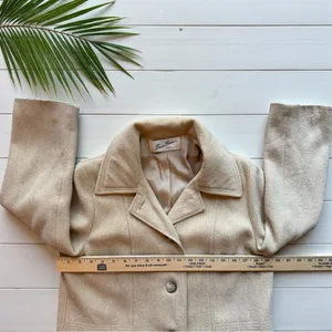 Vintage Beau Brumm Wool Coat – Size Small (Tagged 10) – Made in USA thumbnail 5