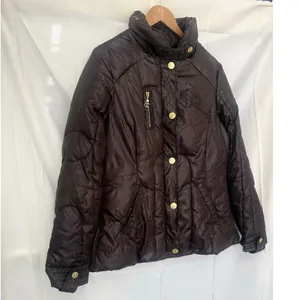 RocaWear 2000s Women's Brown Roc Out Puffer Jacket Y2K‎ Full Zip Small thumbnail 2