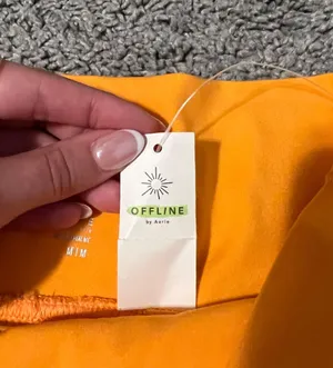 Aerie Orange Athletic Skirt thumbnail 4