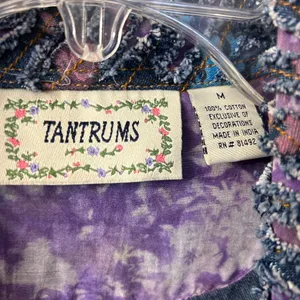Vintage Tantrums Jean floral Jacket size M thumbnail 3