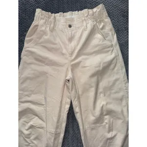 American Eagle Women's Real Good Stretch‎ Baggy Corduroy Cargo Pants Size 8 thumbnail 2