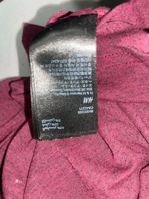 H&M Burgundy Short Sleeve thumbnail 2