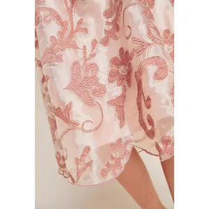 Maeve Shannon Embroidered Midi Skirt Sz XS thumbnail 3