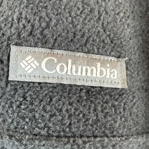 Columbia Women's Fleece Pullover Sweater Size 2X Solid Black Soft Comfy & Warm thumbnail 5