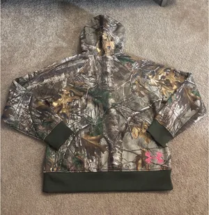 Under Armour Woodland Camo Jacket with Pink Accents thumbnail 2