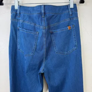 Halara Flex Blue Wash Stretch Mid-Rise Casual Ultra-Soft Bootcut Jeans Small thumbnail 8