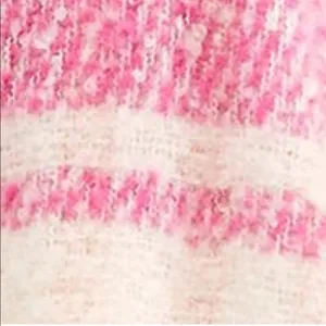 Free People 💗 Gemini Plaid Blanket Scarf💗~petal pink🌷 thumbnail 4