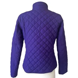 LRL RALPH LAUREN Purple Quilted Long-sleeve Puffer Barn Jacket thumbnail 10