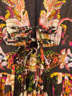 A Loves A fall floral dress thumbnail 4