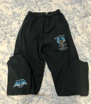 Boys Lie ‘We All Eat Lies’ Black Joggers thumbnail 1